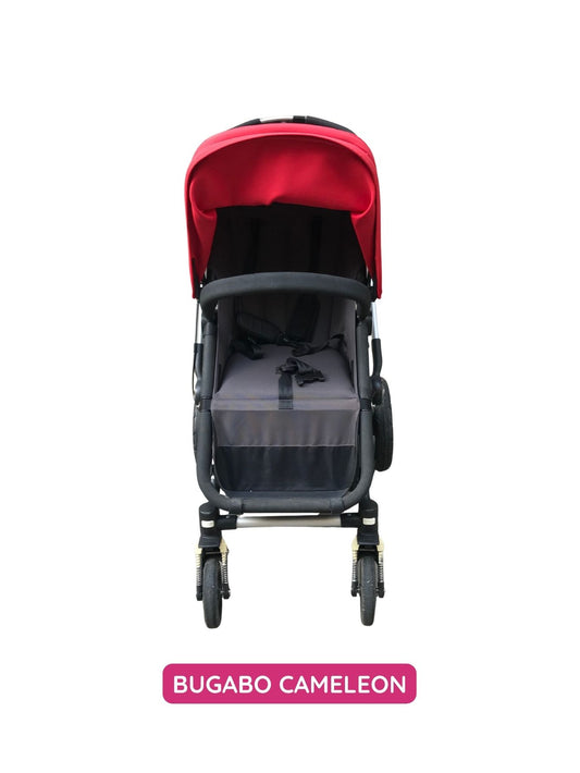 Alquiler de Cochecito Bugaboo Cameleon capota roja