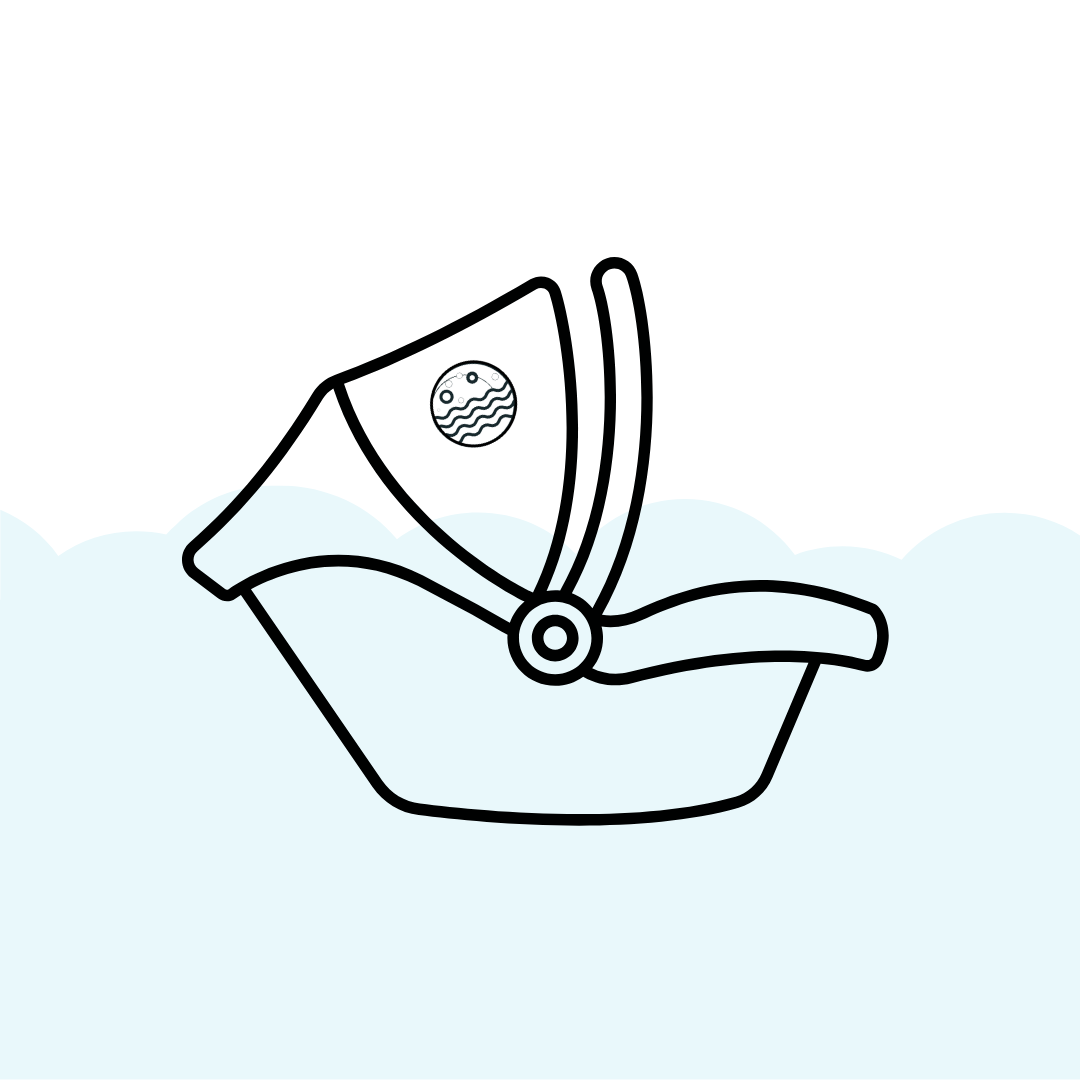 Car seat for rent in Barcelona