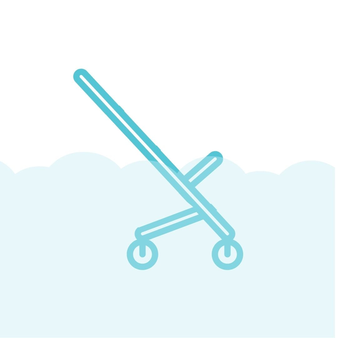 Limpieza y lavado de estructura de cochecito de bebé en Barcelona