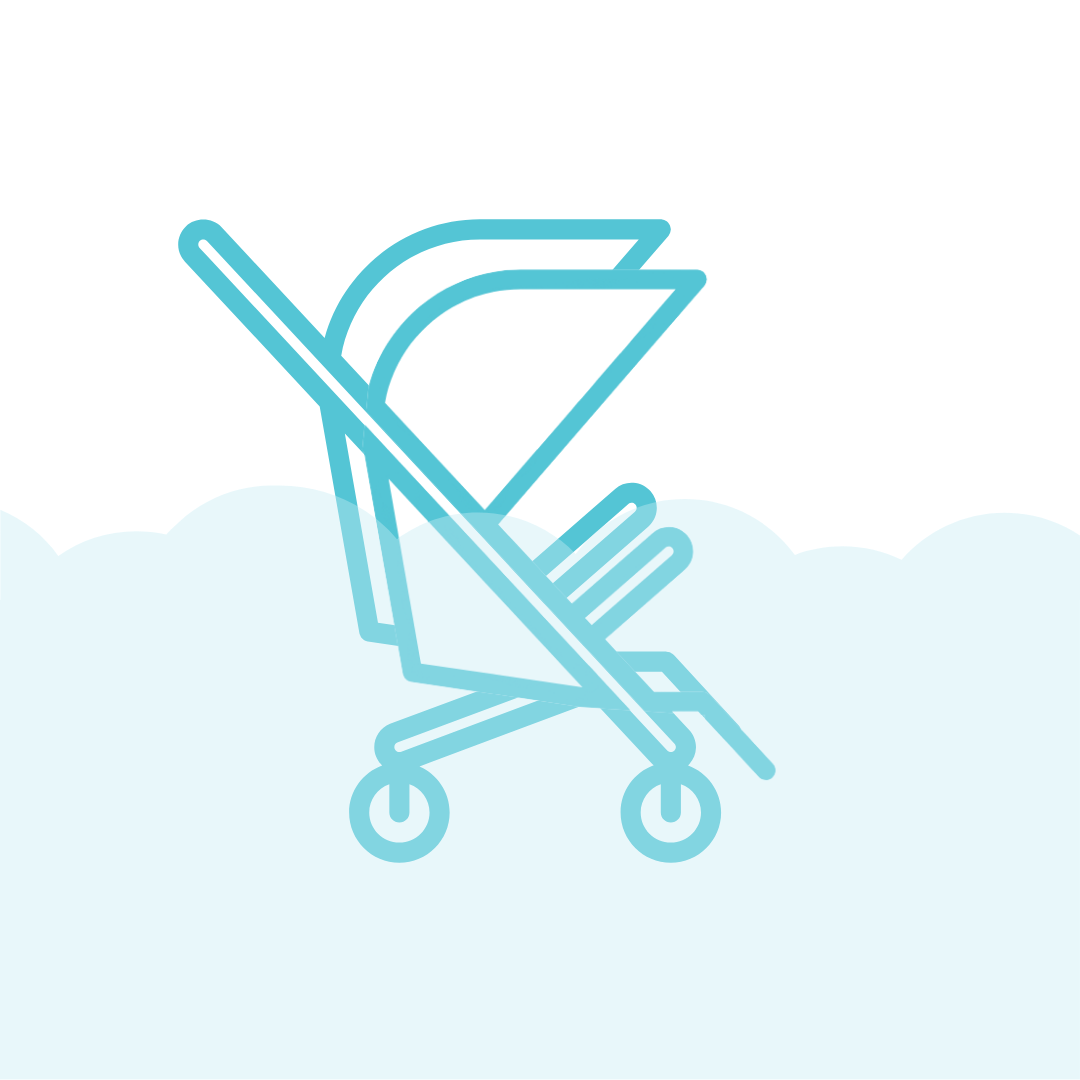 Limpia tu cochecito gemelar, silla de coche o cuco para volver a verlo como nuevo.