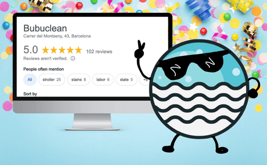 Qué opinan nuestros clientes de nuestros servicios de limpieza de cochecitos y silla de coche en Barcelona