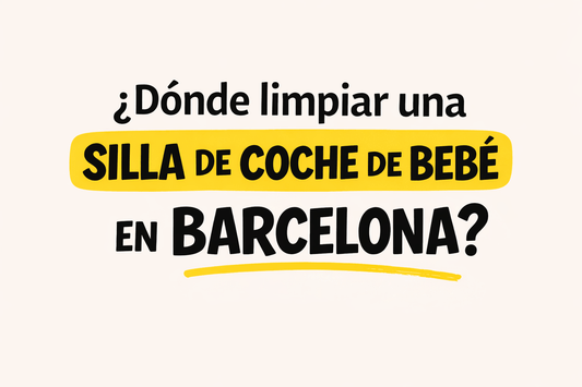 Dónde limpiar una silla de coche de bebé en Barcelona  ¿Necesitas limpiar una silla de coche de bebé en Barcelona? Descubre dónde hacer una limpieza profesional con desinfección profunda y servicio especializado.