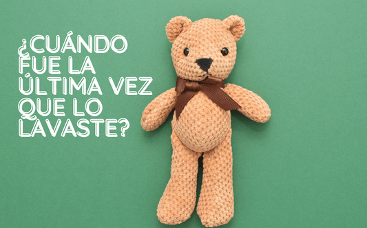 Los peluches también se lavan y desinfectan