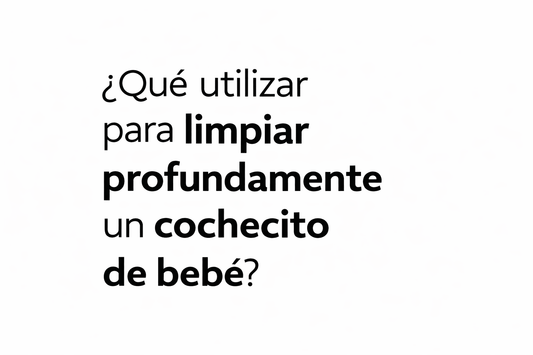 Descubre qué productos y métodos utilizar para limpiar profundamente el cochecito de tu bebé y mantenerlo higiénico y seguro.