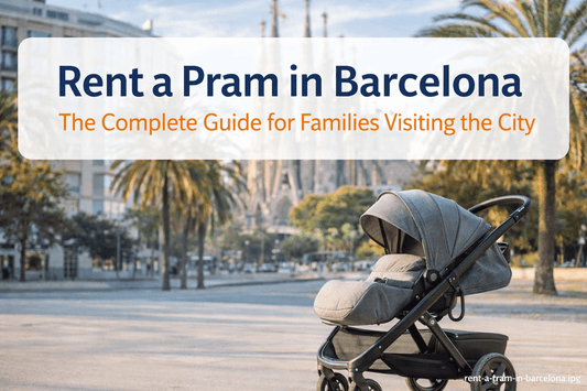 Rent a pram in Barcelona from €20/day. Clean and disinfected strollers, walk-in store, English assistance and models for babies and kids up to 6 years.
