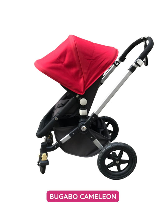 Alquiler de Cochecito Bugaboo Cameleon capota roja