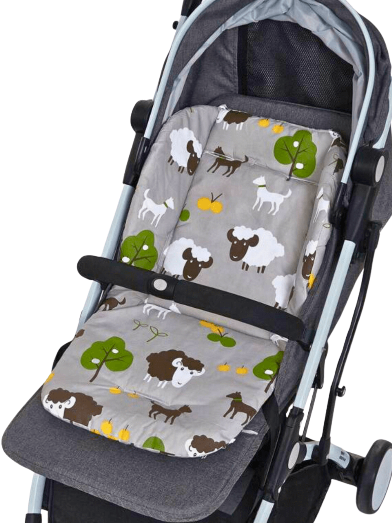 Funda protectora para el asiento de la silla de paseo de tu bebé